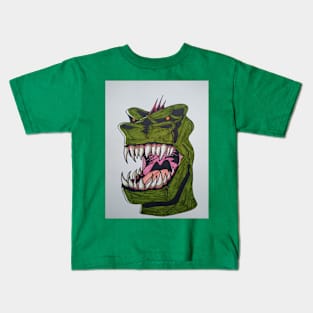 T-Rex With a Bite Kids T-Shirt